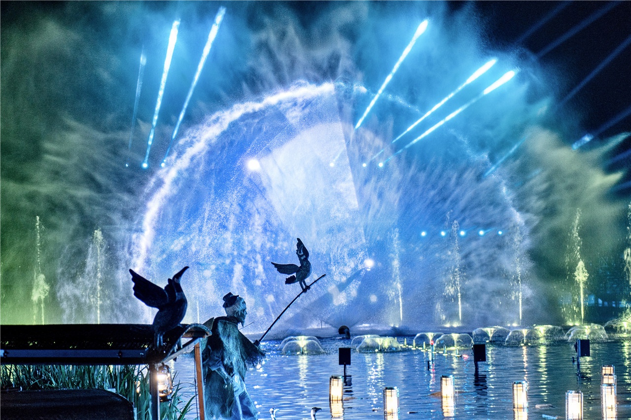 景区公告｜光影秀暂停演出