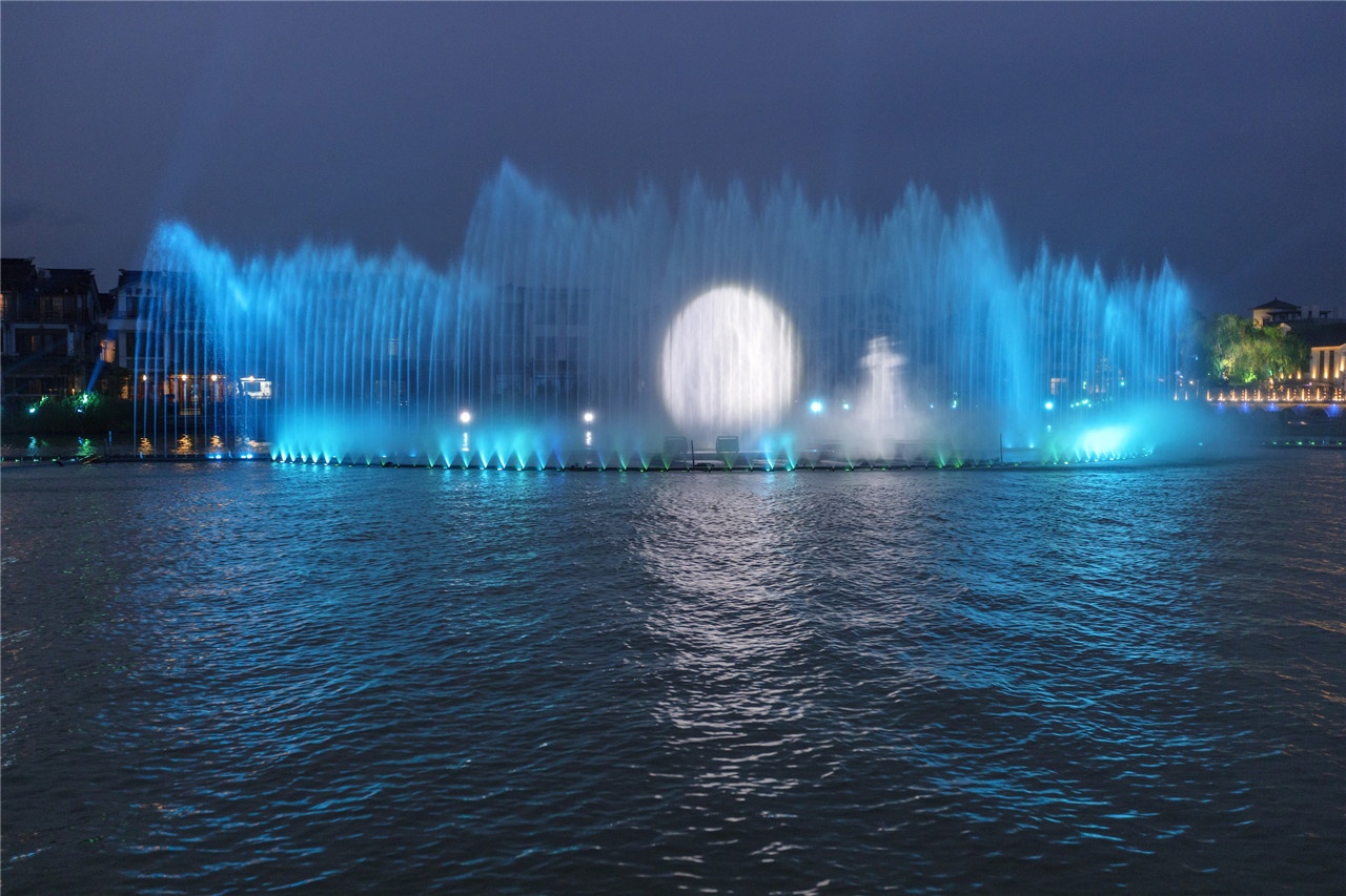 公告｜蚬江湾、南湖湾光影秀暂停展示